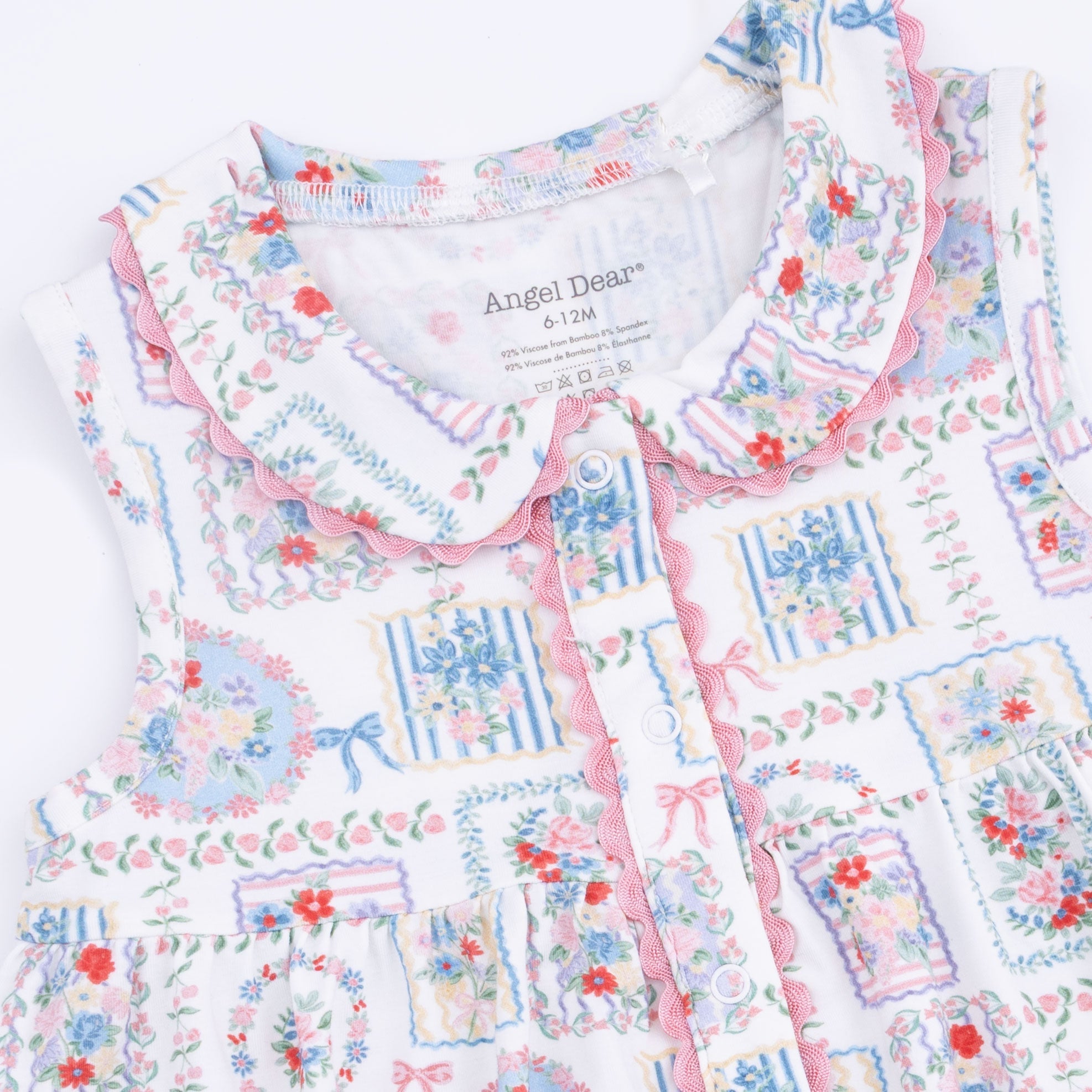 Julep's Floral Patchwork - Jill Dress with Bloomer & Knot Headband Set