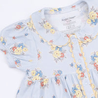 Country Stitch Floral - Betty Dress Puff Sleeve with Bloomer