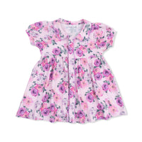 Rose Abundance - Betty Dress Puff Sleeve with Bloomer