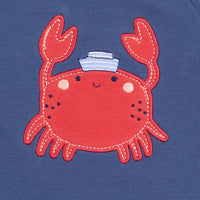 Sailor Sea Creatures Appliques - Raglan Sweatshirt