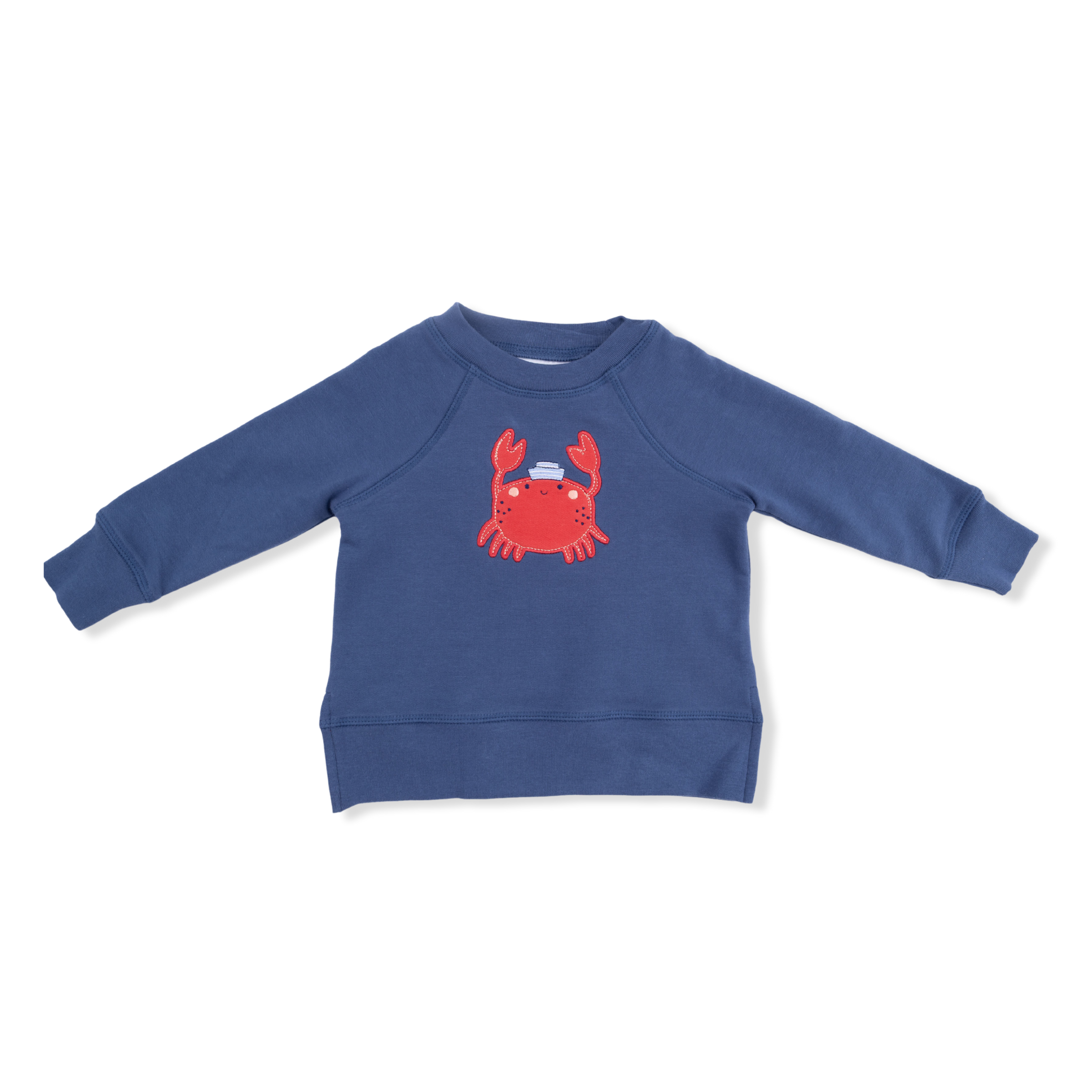 Sailor Sea Creatures Appliques - Raglan Sweatshirt