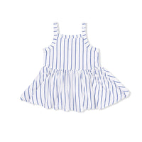 Baseball Stripe - Tank with Peplum