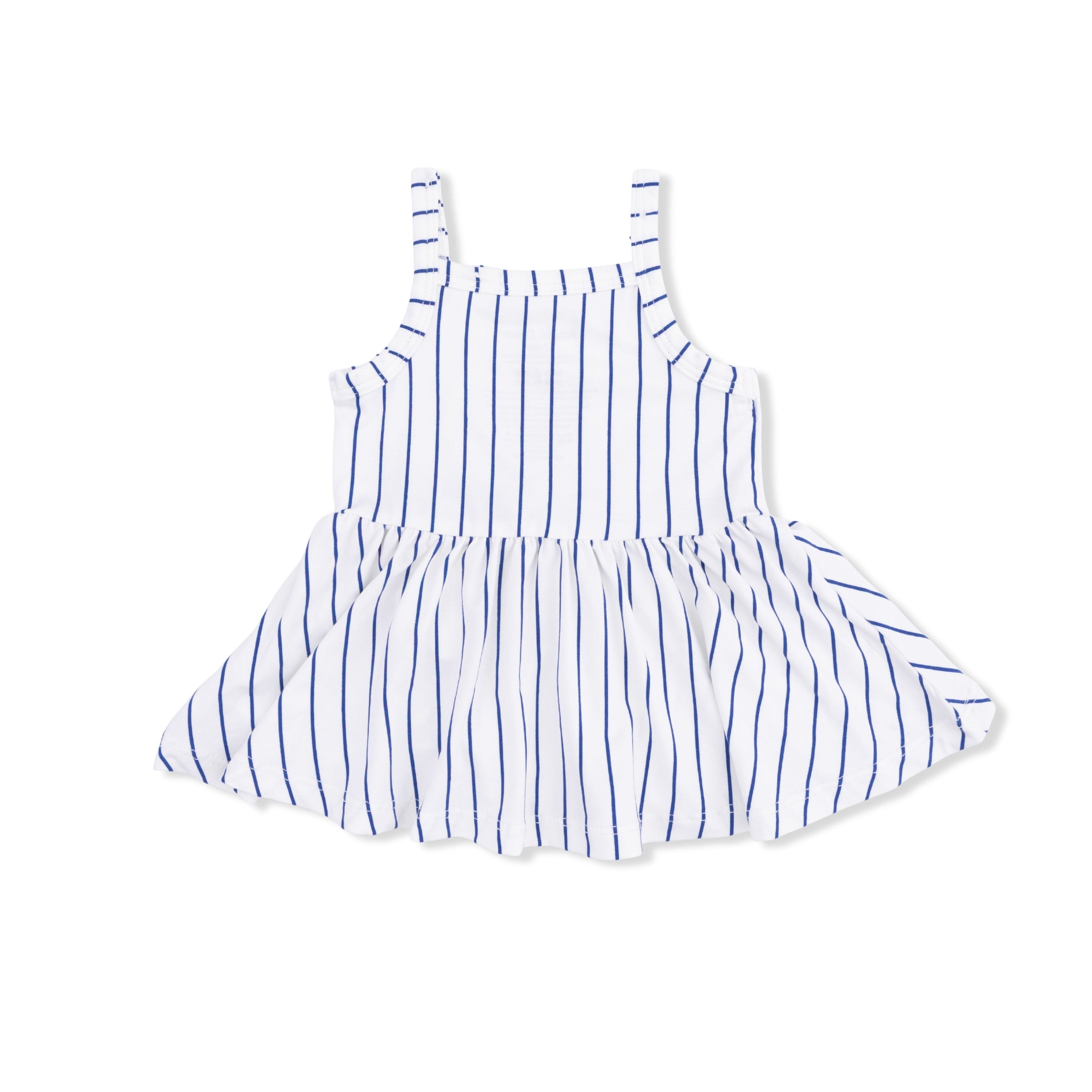 Baseball Stripe - Tank with Peplum