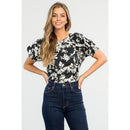 Camille -  Floral Print Top