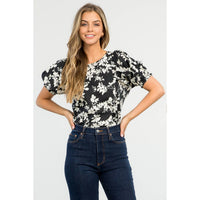 Camille -  Floral Print Top
