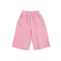 Striped Golf - Peplum Tank with Wide Leg Pant