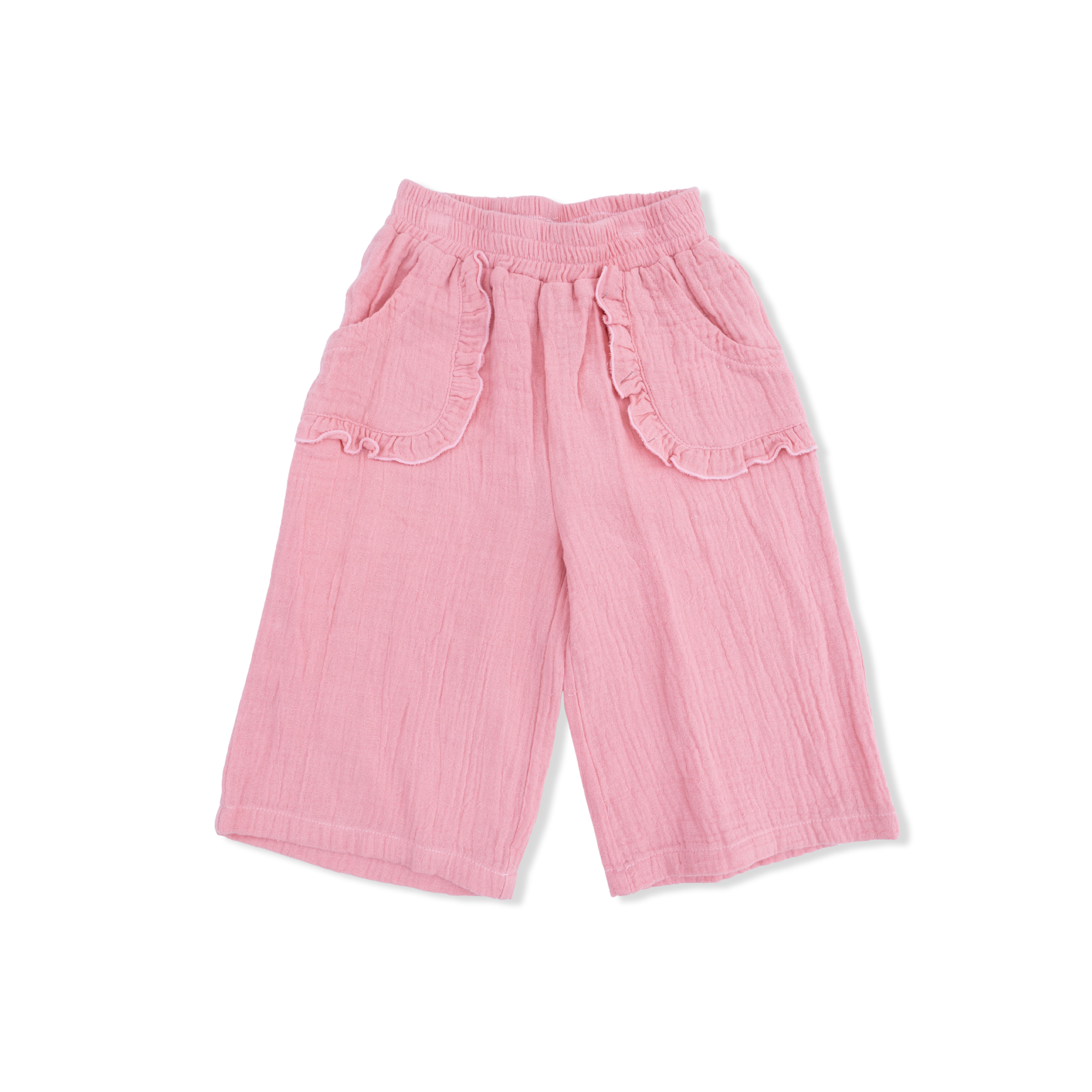 Striped Golf - Peplum Tank with Wide Leg Pant