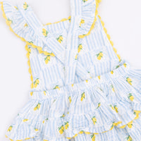 Lovely Lemons - Ric Rac Ruffle Sunsuit
