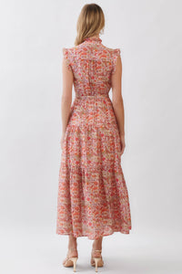 Karen - Floral Tiered Maxi Dress