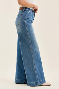 HW LIZA Multi Inseam Palazzo w/ Shield Pkts MD Classic Fade