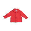 Varsity - Red - Shawl Neck Jacket