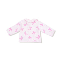 Pretty Bows - Tweed Style Jacket with Bow Pockets