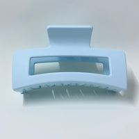 Pastel Blue Matte Hair Clip