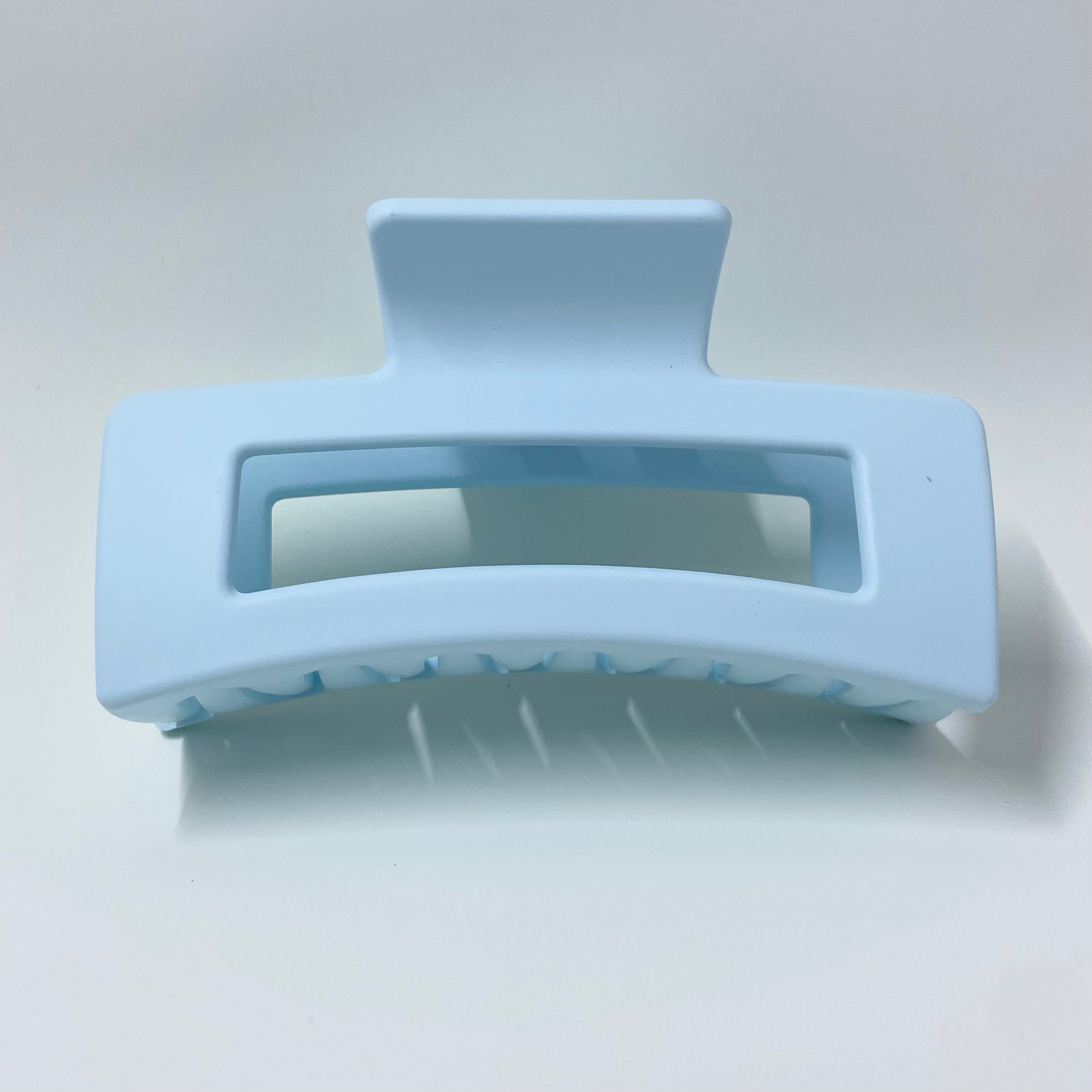 Pastel Blue Matte Hair Clip