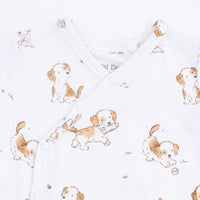 Explorer Puppy - Take Me Home Set with Bandana Bib & Swaddle