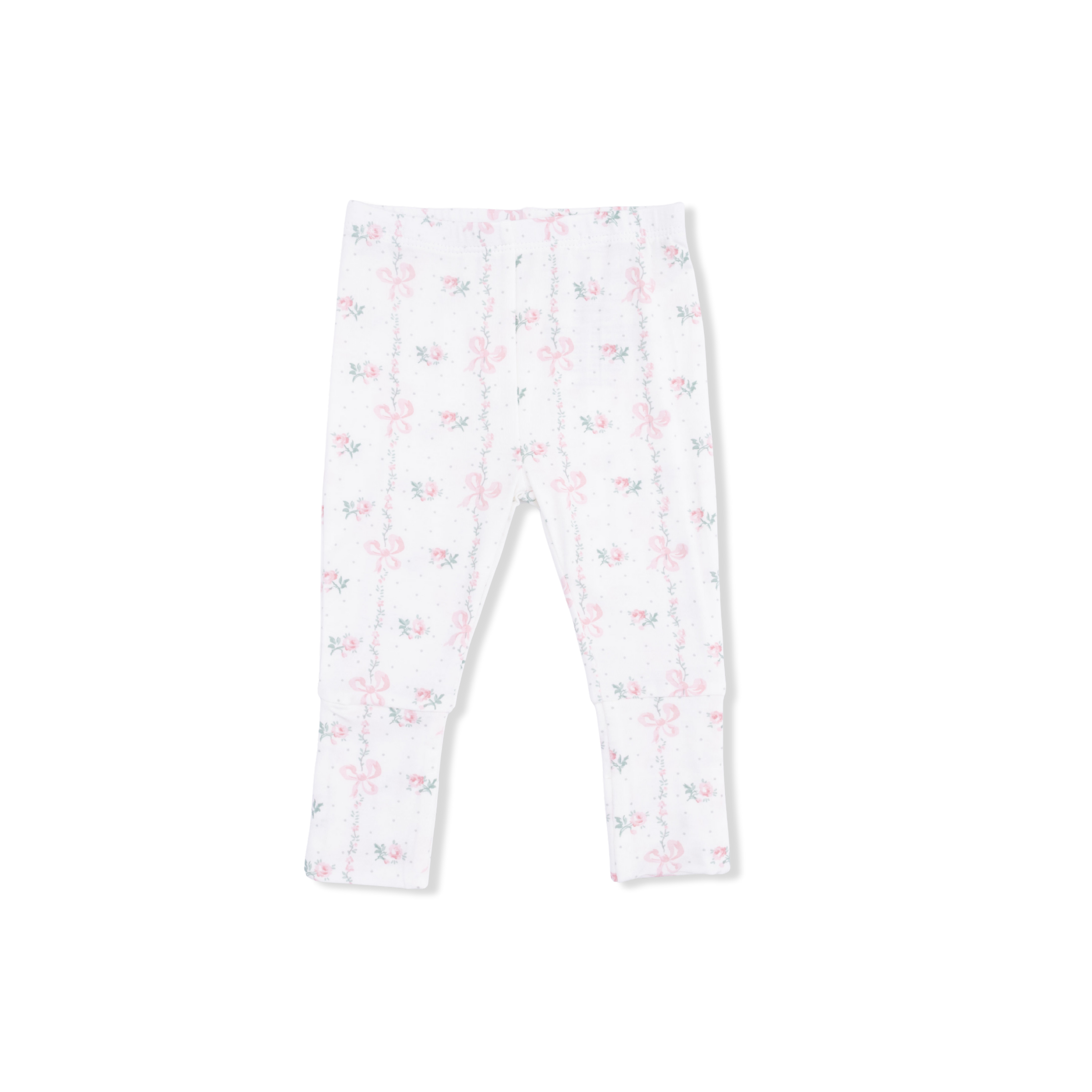 Dainty Buds and Bows - Take Me Home Set with Convertible Pant  & Swaddle Blanket Set