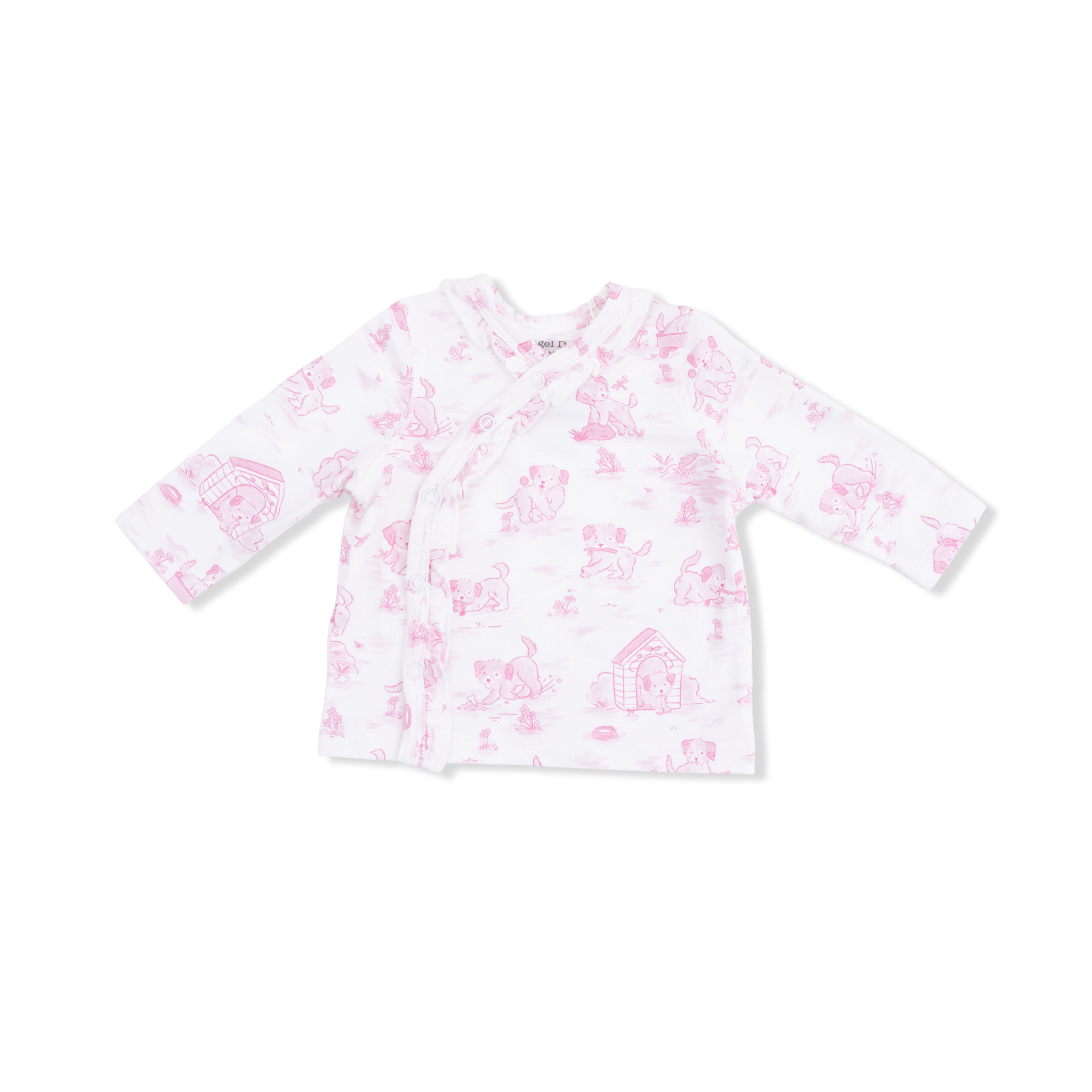 Puppy Toile Pink - Take Me Home Set with Convertible Pant