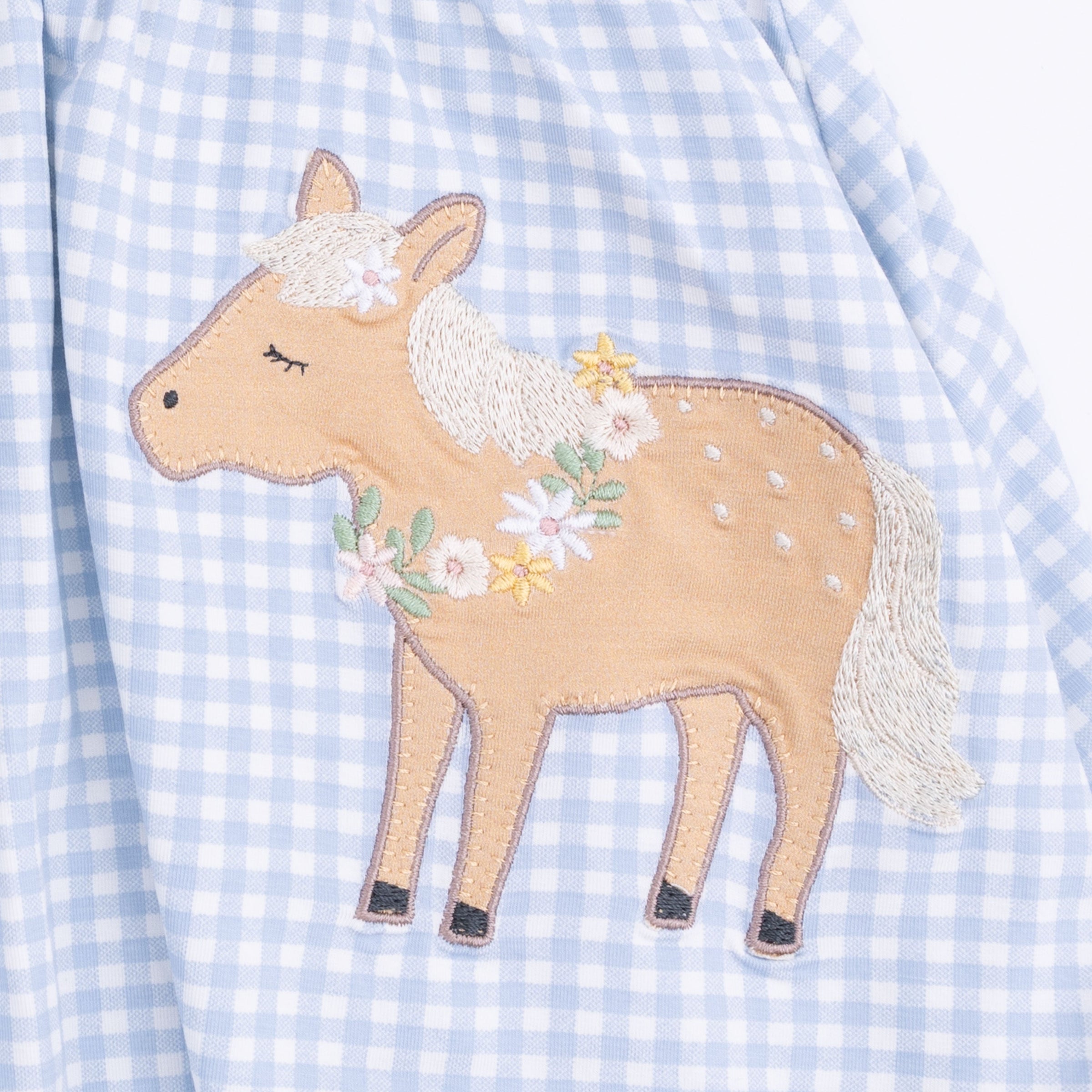Cute Farm Animals Appliques - Tank Dress with Bloomer