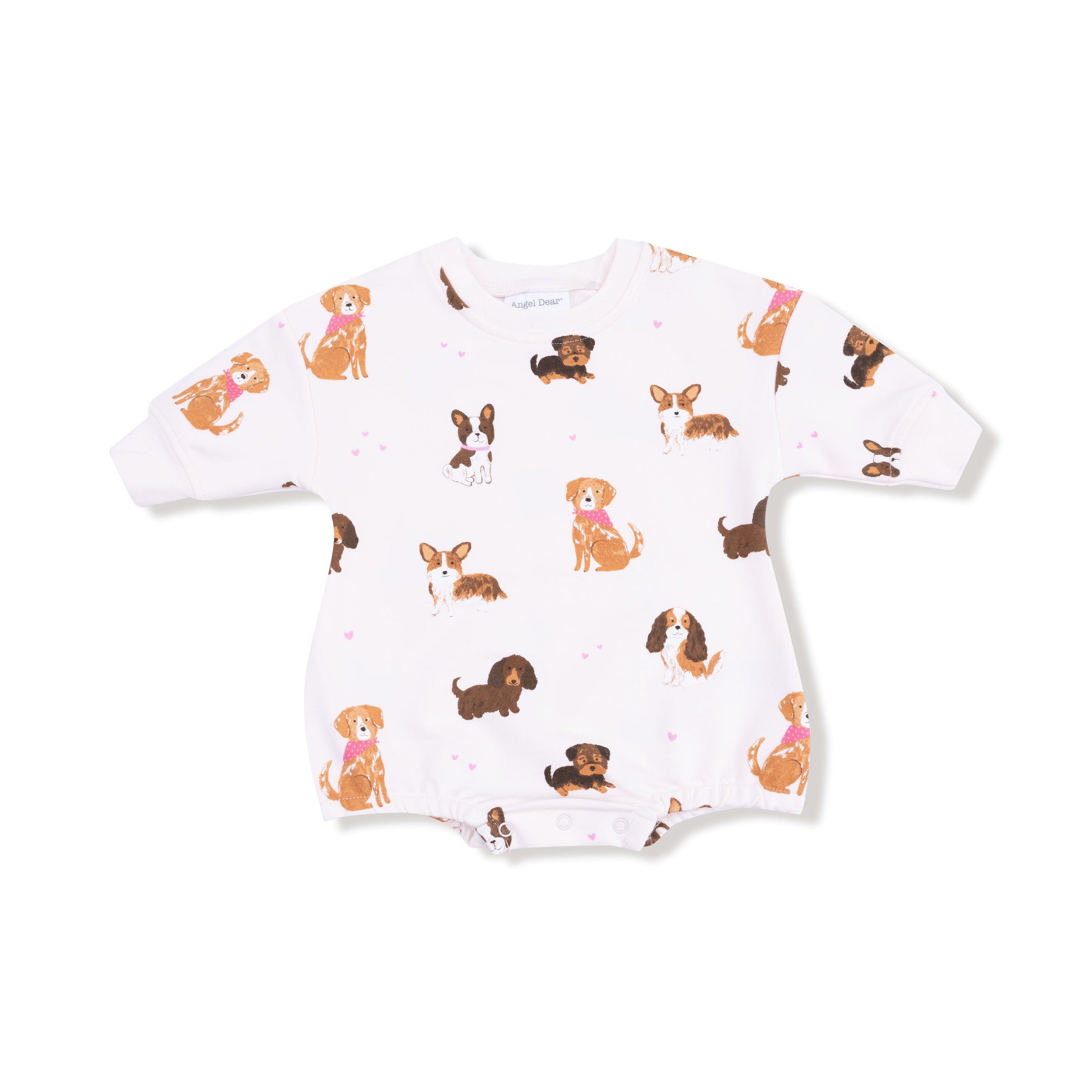 Best Friend Dogs - Pink - Sweatshirt Bubble