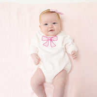 Pretty Bows - Sweatshirt Bubble with Bow Applique