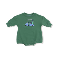 Golf - Green Golf Sweatshirt Bubble