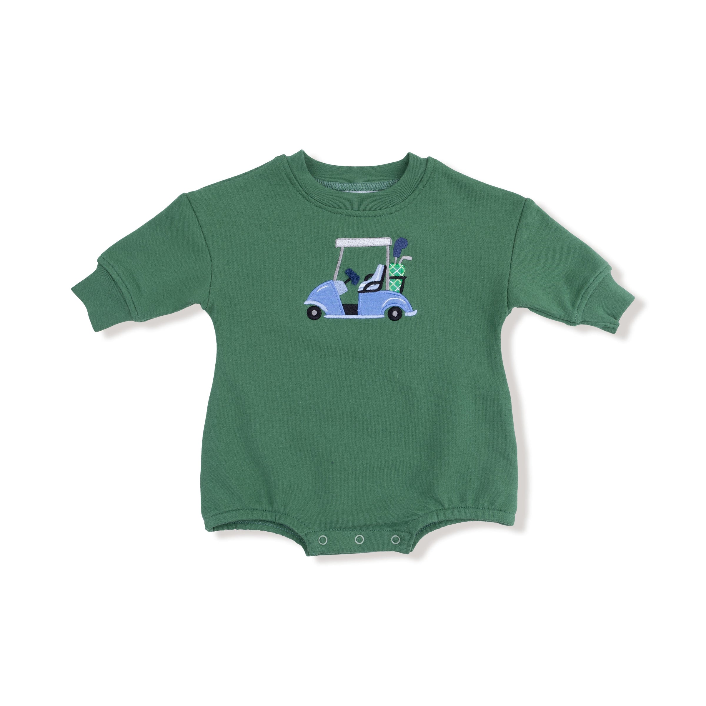 Golf - Green Golf Sweatshirt Bubble