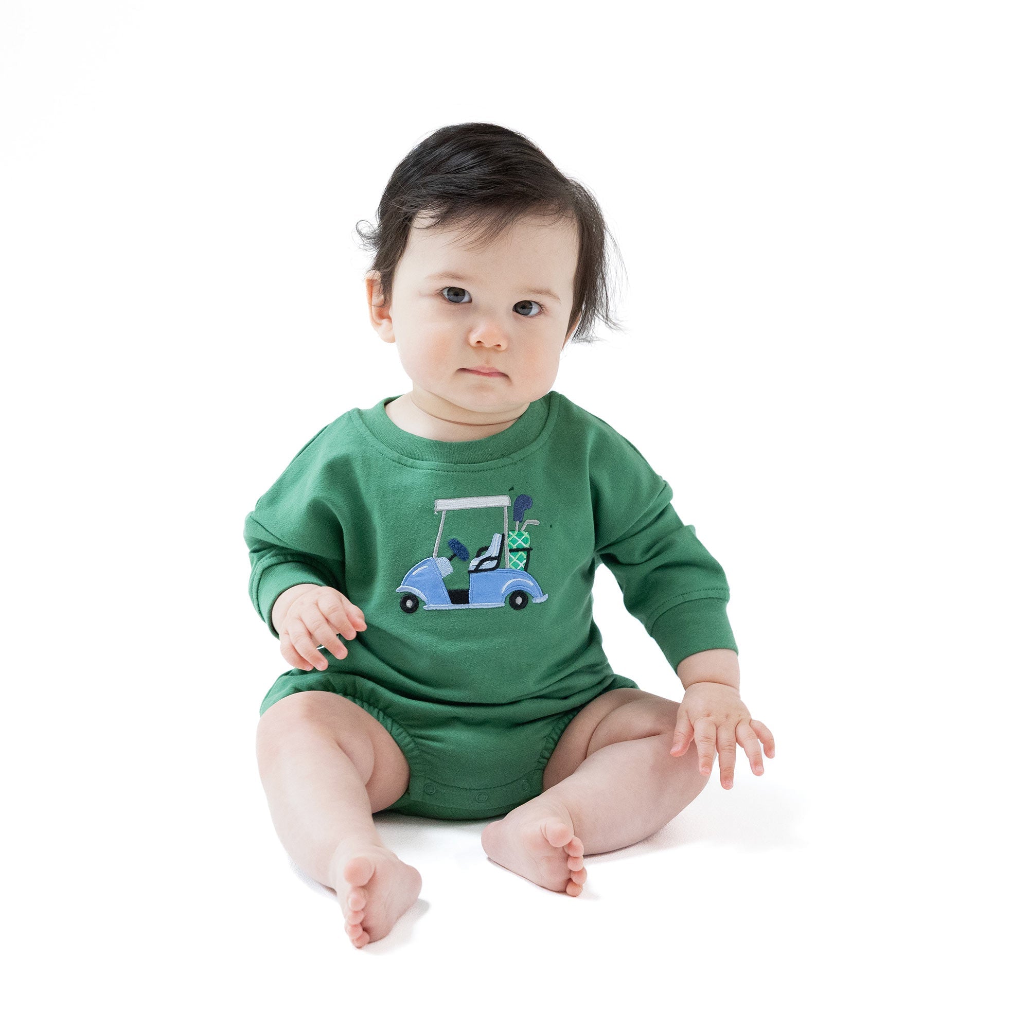 Golf - Green Golf Sweatshirt Bubble