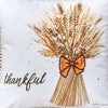 Harvest Thankful Wheat Throw Pillow