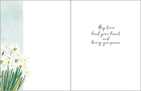 Sympathy Greeting Card - Daisies