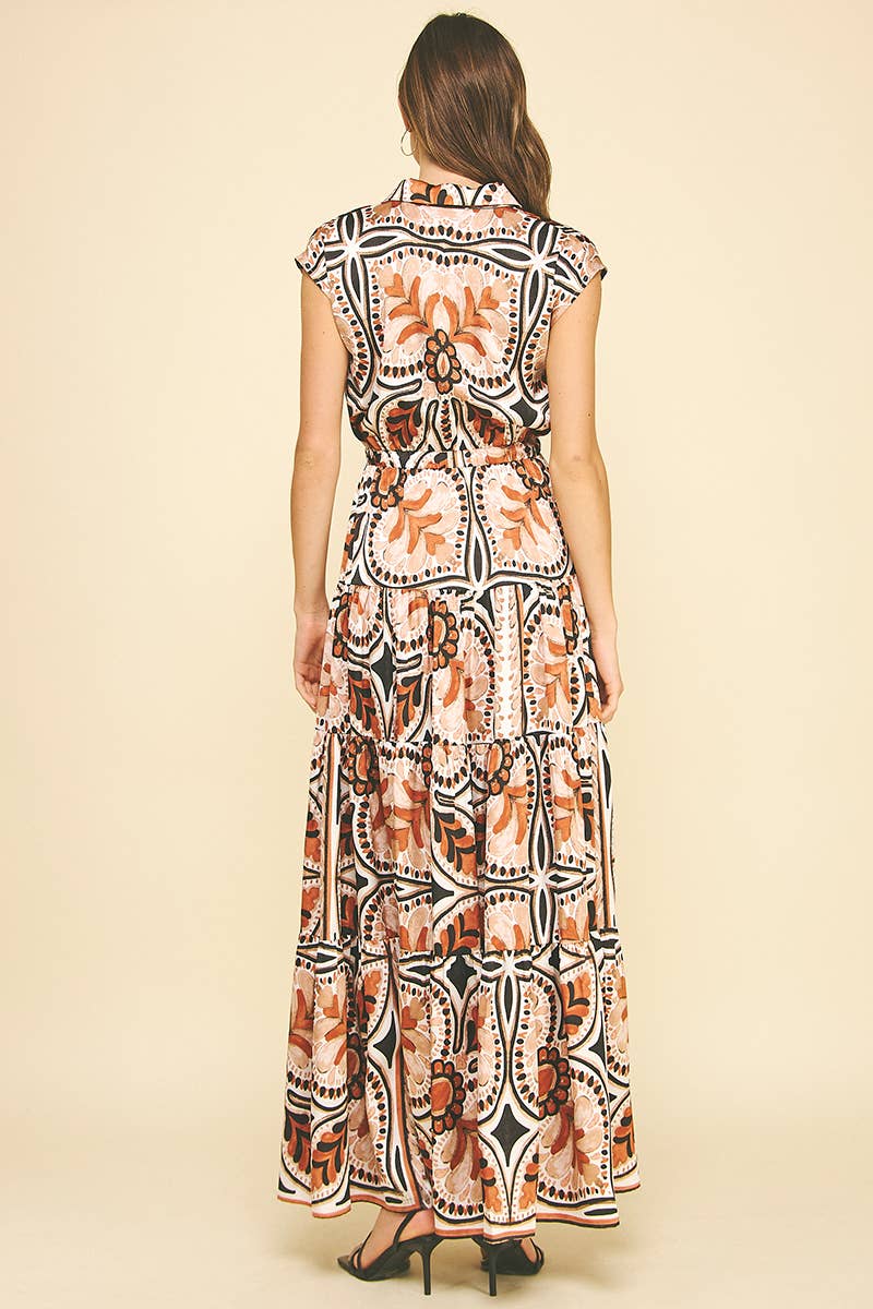 Lyric - Floral Tiered Maxi Dress