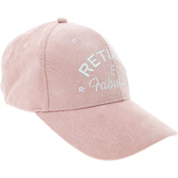 Fabulous - Pink Adjustable Suede Hat