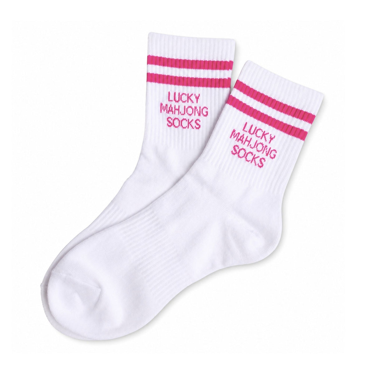 Lucky Mahjong Socks | Women's Athletic Crew Socks