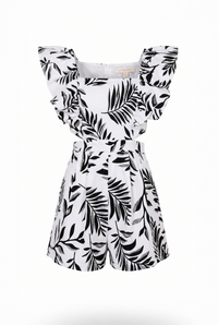 AURORA STRETCH TWILL ROMPER