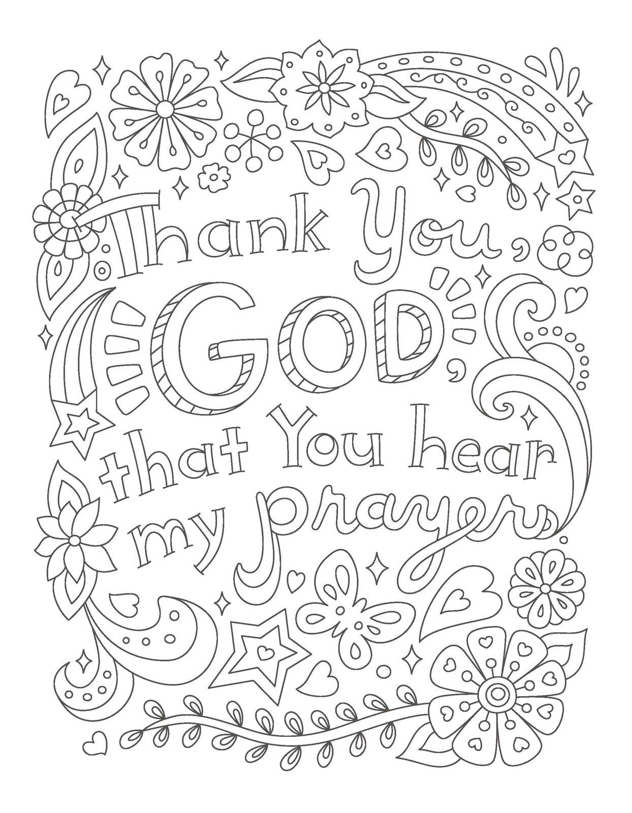 The Power of a Praying Girl Coloring Book