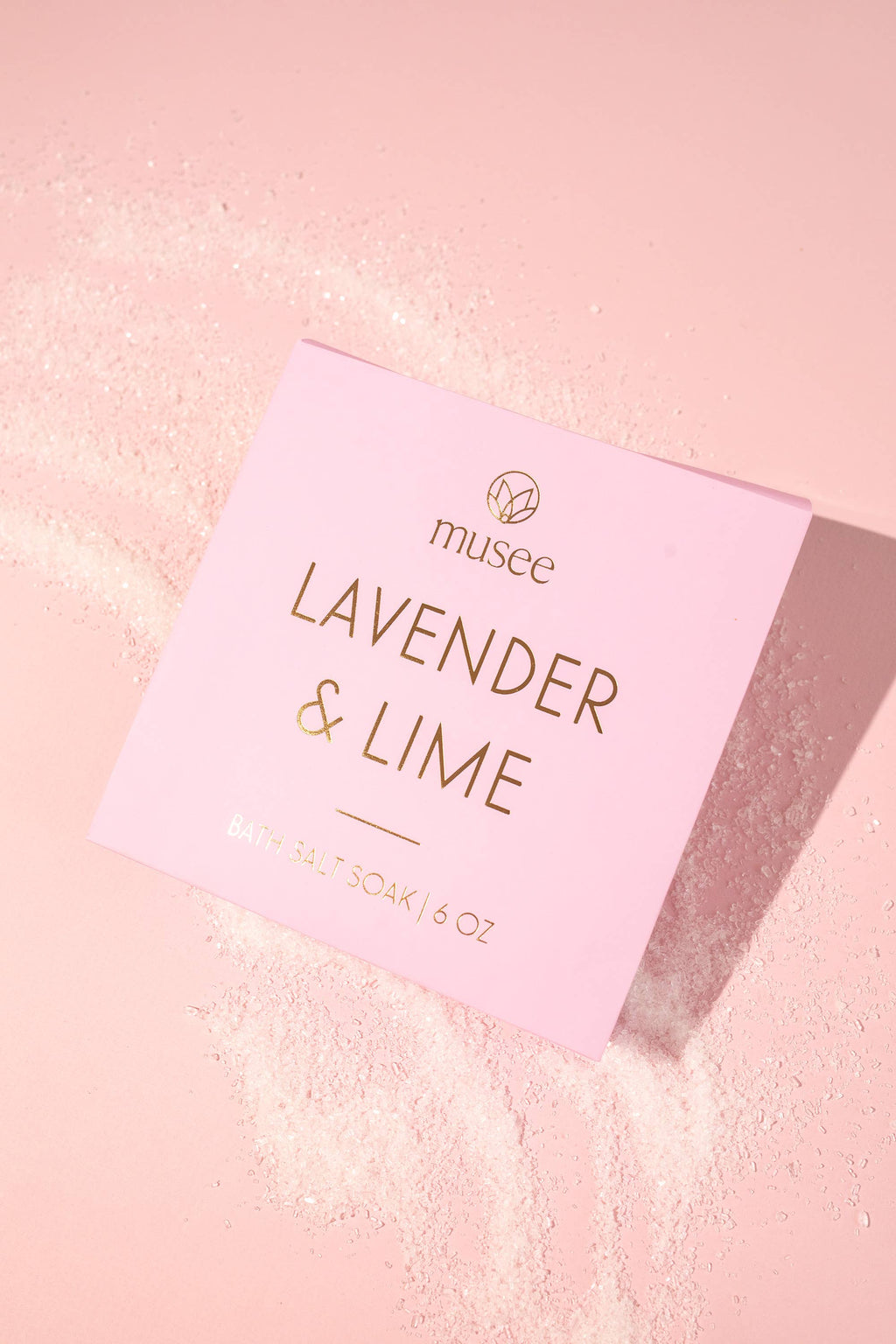 Lavender & Lime Mini Bath Salt Soak