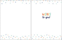 Birthday Greeting Card - Cake Slice