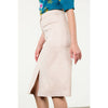 Long Suede Skirt