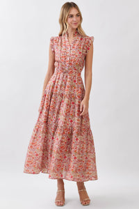 Karen - Floral Tiered Maxi Dress