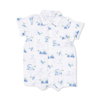 Baby Golf Carts Blue - Polo Shortie