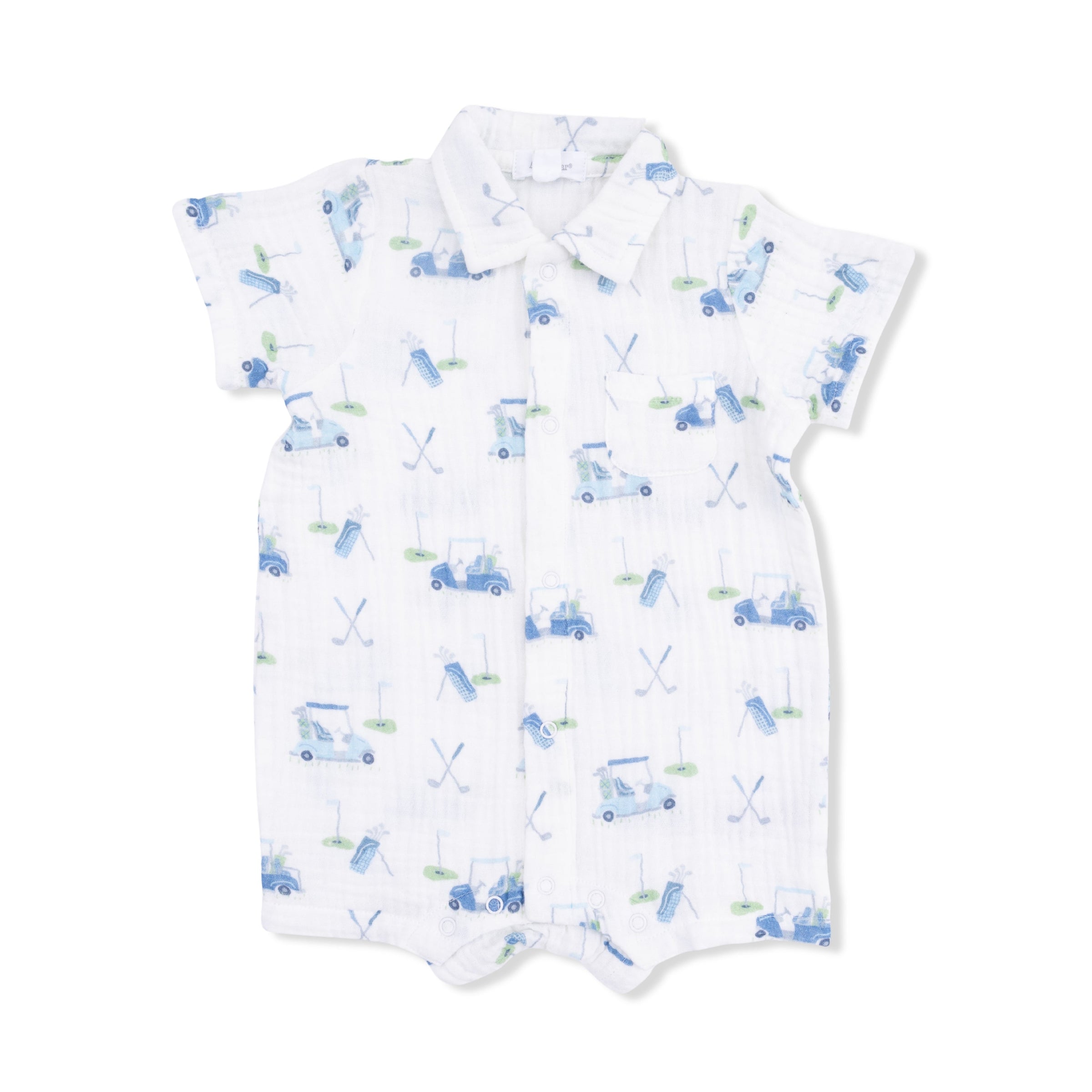 Baby Golf Carts Blue - Polo Shortie