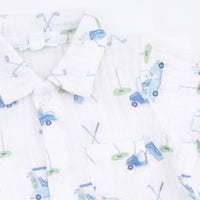 Baby Golf Carts Blue - Polo Shortie