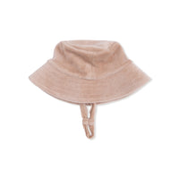 Velour Teddy Bear - Bucket Hat