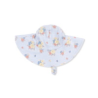 Country Stitch Floral - Wide Brim Sun Hat