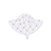 Heirloom Rose Stripe - Wide Brim Sun Hat