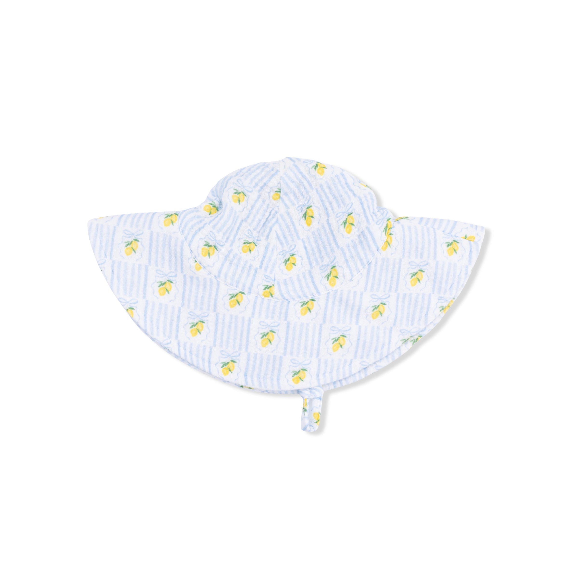 Lovely Lemons - Smocked Top with Bloomer & Sun Hat Set