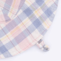 Dusty Plaid - Wide Brim Sun Hat