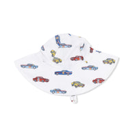 Race Cars - Wide Brim Sun Hat