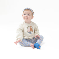 Country Calico - Oversized Puff Sweatshirt and Legging Set