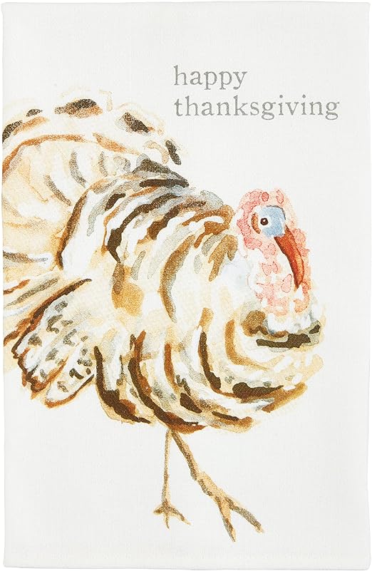 Happy Thanksgiving Turkey Tea Towel