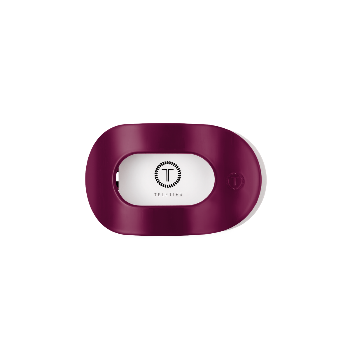 Mulberry | Small | Flat Round Hair Clip